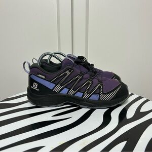 Salomon xa pro v8 Kids' Sneakers in Purple and Black
